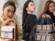 Thời trang - Ở nhà mùa dịch, Minh Hằng - Linh Ka sắm sương sương vài chiếc túi hiệu cho đỡ buồn