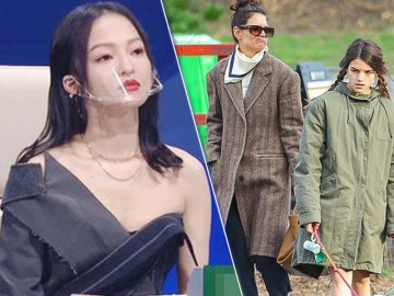 Muôn hình vạn trạng dịch COVID-19: Sao Cbiz đeo khẩu trang dã chiến, minh tinh Hollywood vô tư ra đường