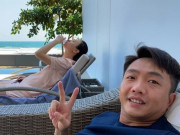 Giải trí - Vợ Cường Đô La phủ nhận tin đồn mang bầu dù liên tiếp bị soi vòng 2 to quá cỡ