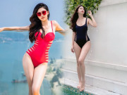 Làm đẹp - Ở nhà tránh dịch, "Á hậu bị ghét nhất Vbiz" khoe body bốc lửa trong hồ bơi riêng