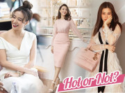 Diện váy áo thanh lịch ngọt ngào, Hồng Diễm, Đông Nhi, Hoàng Thùy Linh dắt tay nhau vào top mặc đẹp 