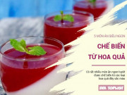 Clip Eva - 5 món tráng miệng ngon tuyệt với nguyên liệu chính là hoa quả đầy sắc màu