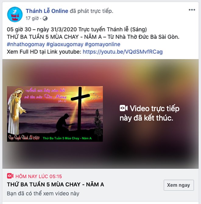 Không ra đường mùa dịch COVID-19, người dân đi lễ chùa, lễ nhà thờ online theo cách ít thấy - 1