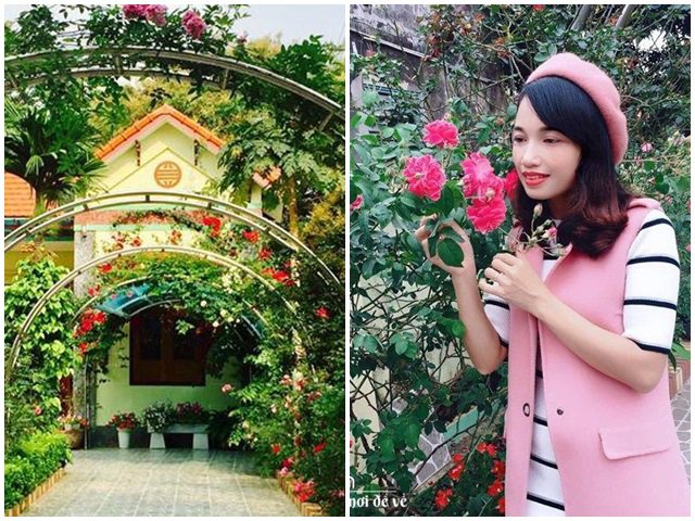 Cô giáo xứ Thanh cải tạo vườn trống, 4 năm sau có ngôi nhà hoa hồng đẹp như mơ