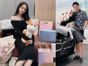 Thời trang - Hương Giang chốt sổ 2020 với hàng hiệu bày la liệt, kho giày, túi chật cứng vì quà sinh nhật