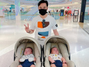 Làm mẹ - Phản ứng của người đi đường khi gặp 2 con Dương Khắc Linh khiến bố mẹ bất ngờ