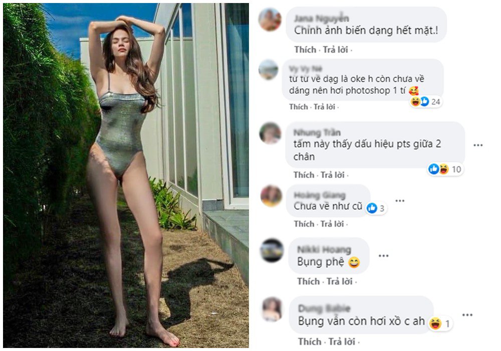 Cuồng khoe dáng hậu sinh nở với bikini, Hà Hồ-Diệp Lâm Anh bị soi loạt khuyết điểm - 5