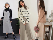 Thời trang - Muôn kiểu phối áo len chuẩn xinh, nàng "copy" theo đảm bảo mặc đẹp không trượt phát nào