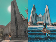 Xem ăn chơi - Phát hiện nhà thờ đẹp ngỡ ngàng như trời châu Âu ở Huế, dân tình lũ lượt hỏi địa chỉ