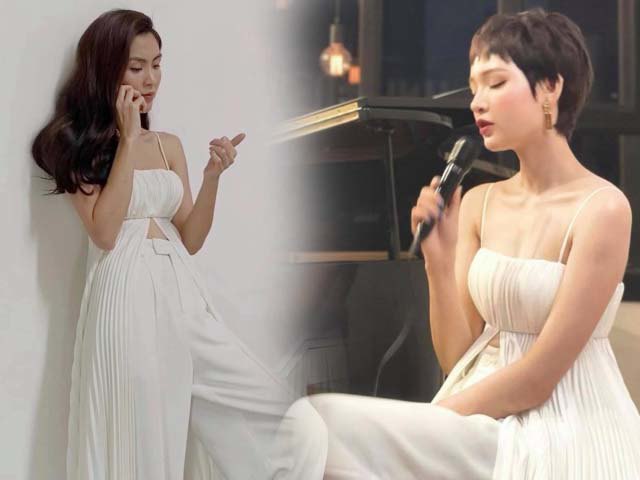 Mặc lại bộ cánh Tăng Thanh Hà từng lăng xê, búp bê Hiền Hồ thua nhẹ trước ngọc nữ