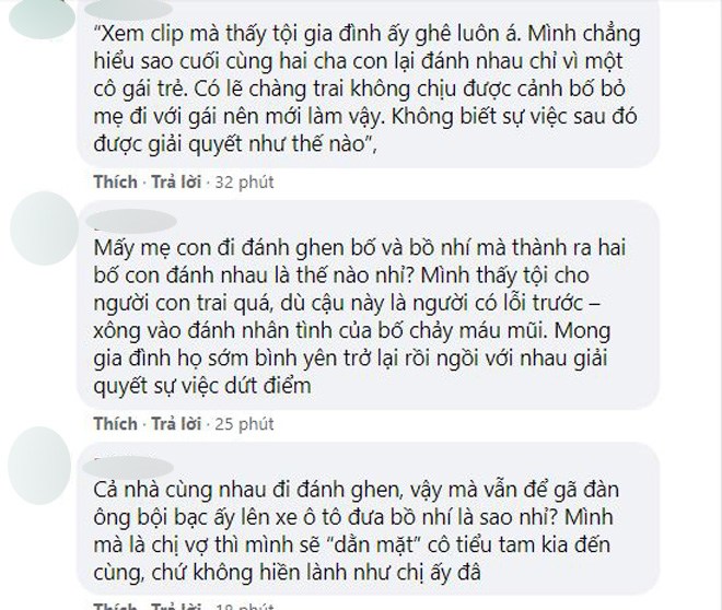 Bắt quả tang bố ngoại tình, con trai lao vào đánh đập bồ nhí và cái kết không ngờ - 3