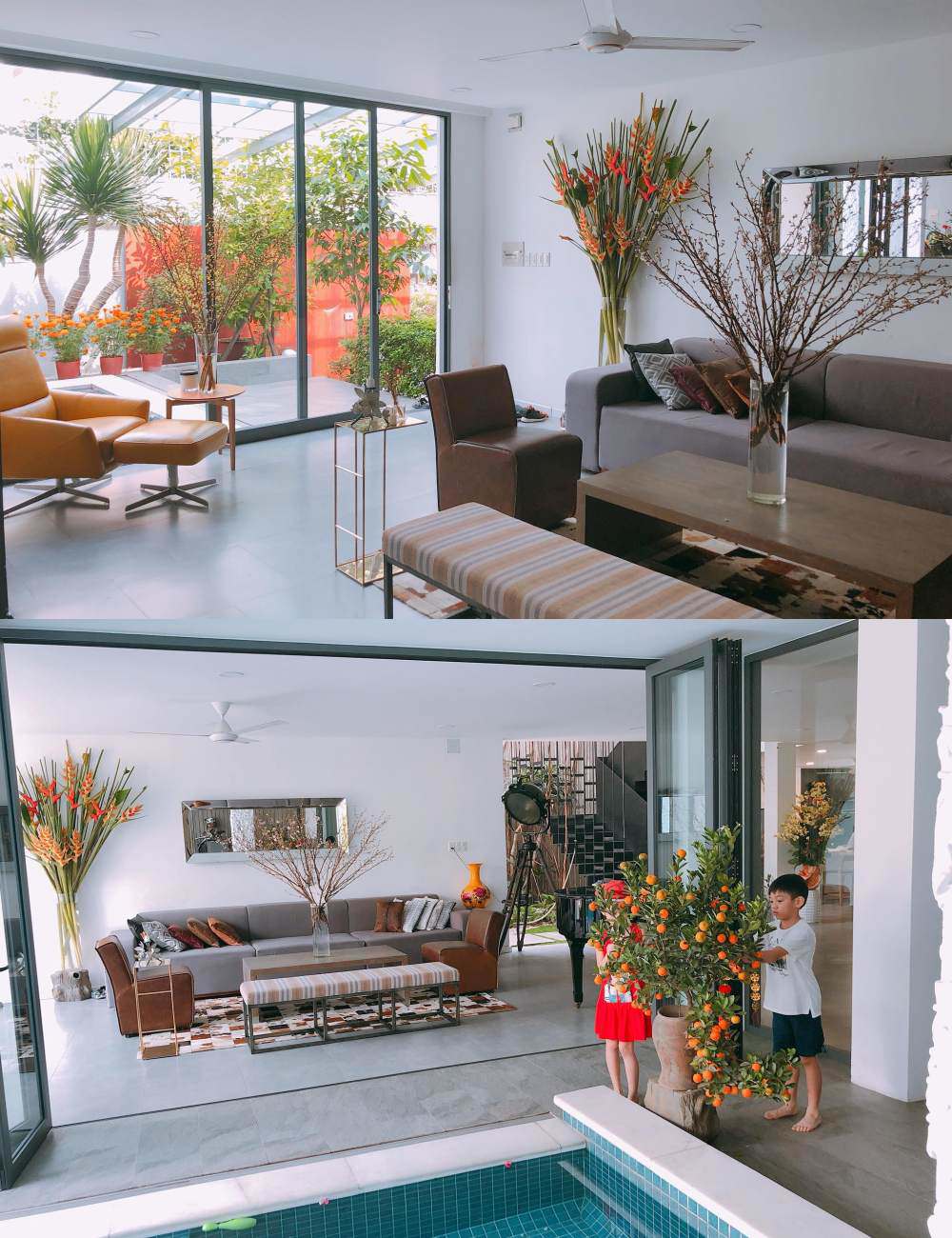 Khám phá thiết kế sang chảnh chuẩn gu đại gia bên trong biệt thự của Hồ Ngọc Hà - 4