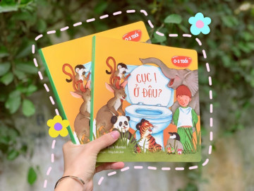 Ra mắt cuốn sách tương tác lật mở đầu tiên về chủ đề tự đi vệ sinh của trẻ