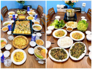 Mâm cơm HOT MXH - 8X rủ cả nhà ăn chay trường, khoe những mâm cơm khiến đội mê thịt thà cũng muốn nhấc đũa