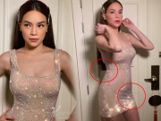 Thời trang - Chuộng diện đồ bó sát, Hồ Ngọc Hà bị bắt thóp chiêu "tàng hình" vòng bụng ngấn mỡ sau sinh