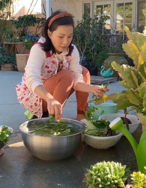 Xếp hàng ở Mỹ mua cá về nấu bún, vợ cũ Quang Minh còn dụ được trai lạ nấu theo - 5