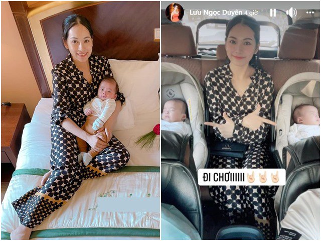 Từ hotgirl thành mẹ 2 con, vợ Dương Khắc Linh giờ mặc đồ bộ đi chơi để tiện chăm con