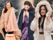 Thời trang - Lạnh cắt da cắt thịt, dàn sao Việt mặc đủ kiểu tránh rét, người quấn áo như chăn ra ngoài