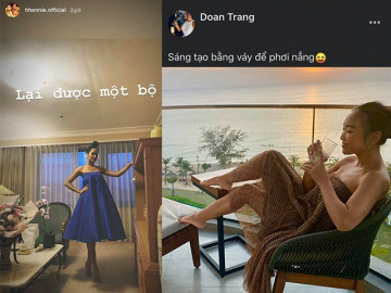 Học hỏi H’Hen Niê, Đoan Trang có màn "biến tấu" đỉnh cao: mua 1 món đồ, mặc được 2 kiểu