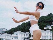 Clip Eva - Hậu giảm cân, Văn Mai Hương xinh đẹp, tự tin diện bikini đón năm mới