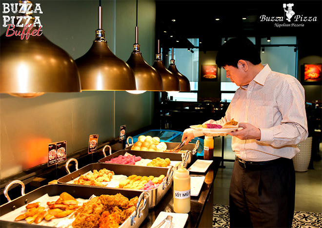 Buffet tính tiền theo phút đầu tiên ở TP.HCM 2.500/phút - ăn bao nhiêu phút - tính bấy nhiêu tiền - 5