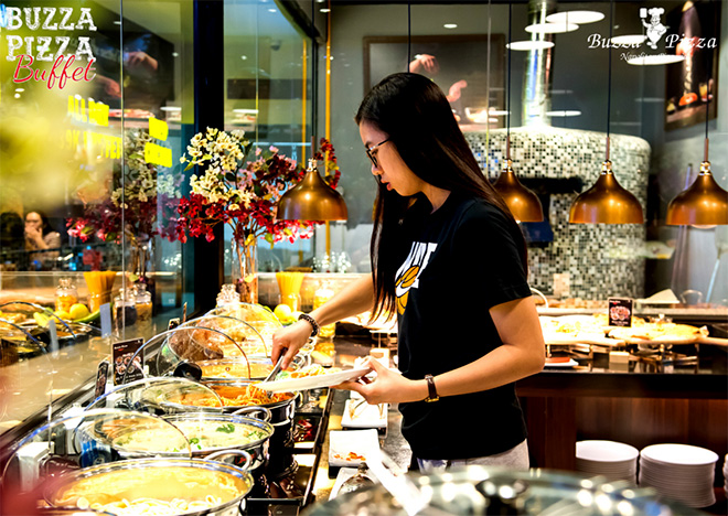 Buffet tính tiền theo phút đầu tiên ở TP.HCM 2.500/phút - ăn bao nhiêu phút - tính bấy nhiêu tiền - 6