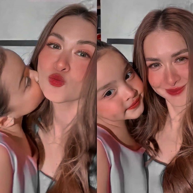 Mỹ nhân đẹp nhất Philippines khoe hình với con gái, dân mạng lịm tim vì nhan sắc 2 mẹ con - 1