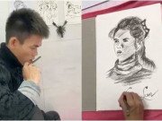 Tin tức - "Chàng trai chăn bò" Soytiet trổ tài hội hoạ, vẽ tranh bạn gái khiến dân mạng bất ngờ