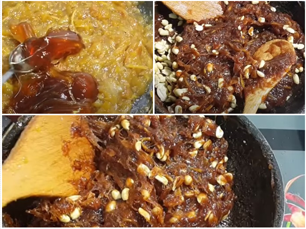 Cách làm kẹo chuối tươi dẻo khô với gừng, đậu phộng đón Tết - 6