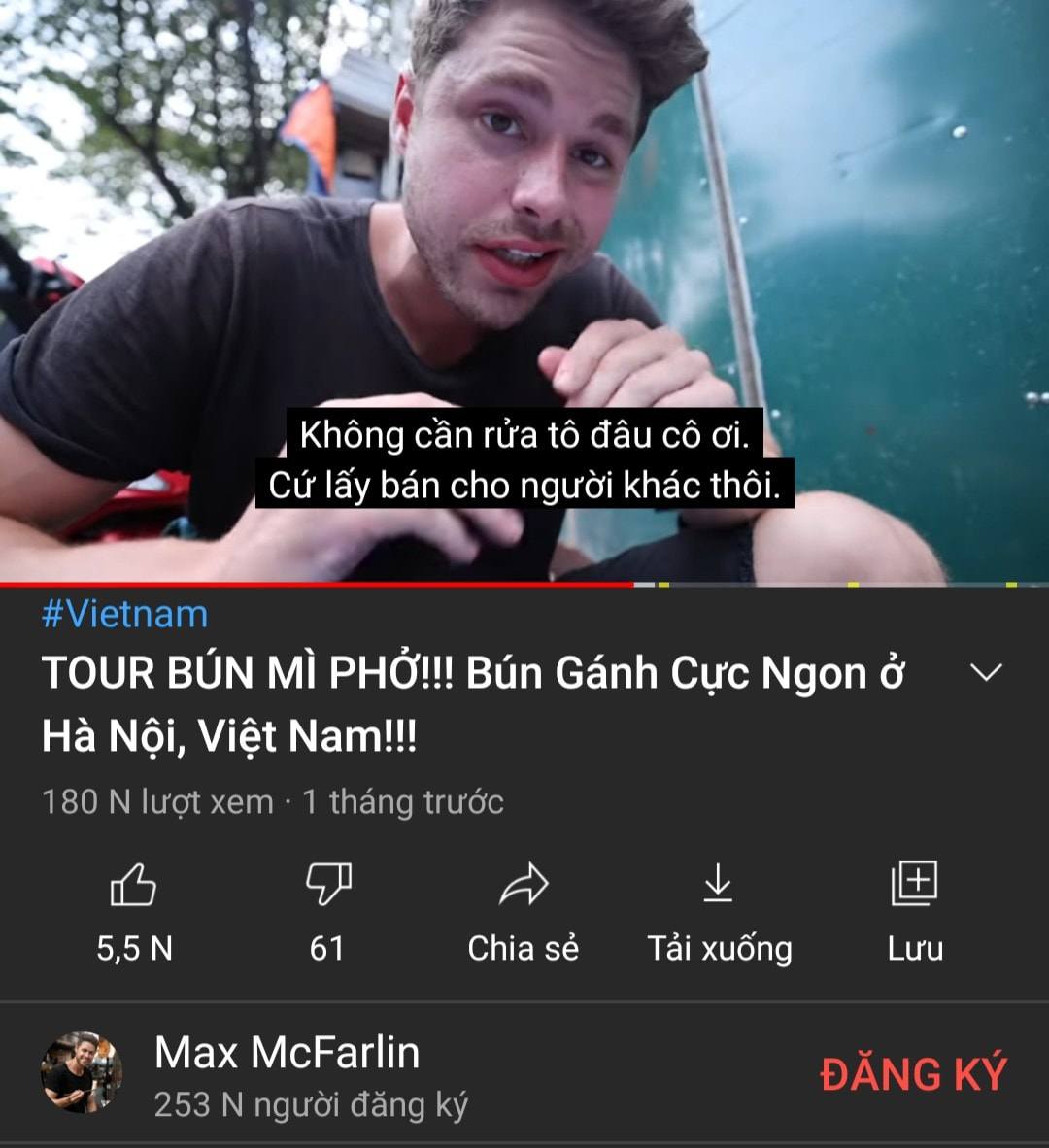Chàng trai người Mỹ mê đắm ẩm thực Việt: Đi xuyên Việt làm Vlog, ủng hộ tiền cho miền Trung - 2