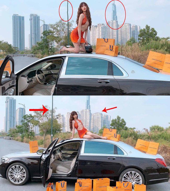 Ngọc Trinh mặc váy đầm amp;#34;mở toangamp;#34;, khoe eo bé tí nhưng xương sườn biểu tình thấy rõ - 7