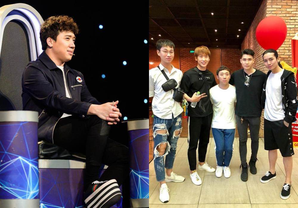 Cười nghiêng ngả khi nhìn sao Việt đứng cạnh amp;#34;người khổng lồamp;#34; - 11