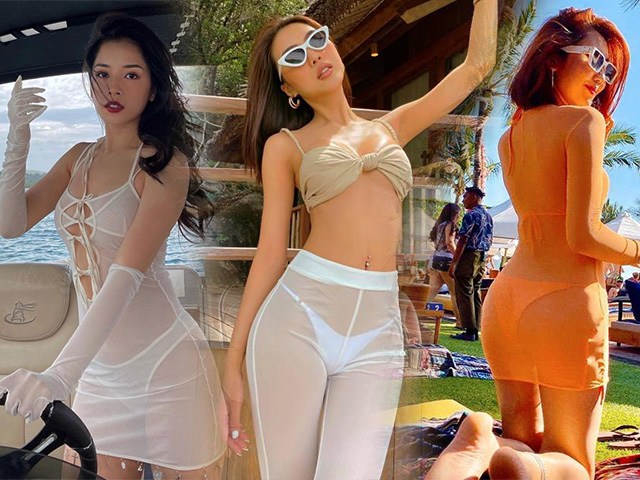 Hoa hậu mặc bạo nhất Vbiz cùng hội mỹ nhân Việt lăng xê mốt quần xuyên thấu gây tranh cãi
