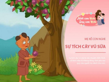 Truyện cổ tích: Sự tích cây vú sữa