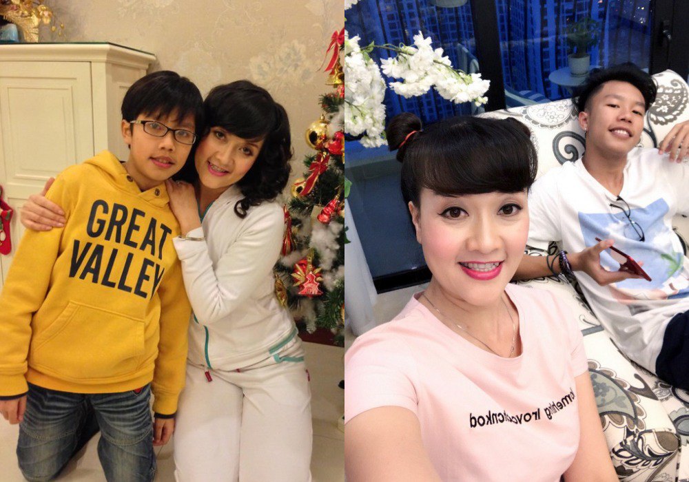 Loạt ảnh amp;#34;dậy thì thành côngamp;#34; của con trai Vân Dung: Từ cậu bé đen nhẻm thành soái ca siêu amp;#34;ngầuamp;#34; - 8