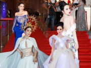 Thời trang - Cuộc chiến thảm đỏ ngày cận Tết bắt đầu: Lý Nhã Kỳ-Angela Phương Trinh một lần nữa đối đầu
