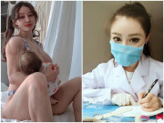 Làm mẹ - Nữ bác sĩ thiên thần xinh đẹp gây thương nhớ với bức ảnh cho con bú
