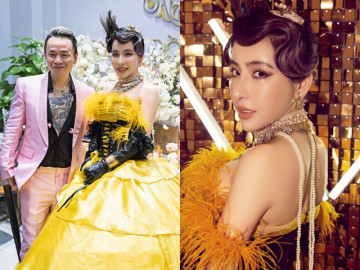 Á khôi Mai Diệu Linh e ấp bên "trai hư" Binz