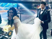 Quỳnh Kool làm cô dâu được Thanh Sơn nâng váy, đáng chú ý nhất là lời hứa hẹn tương lai