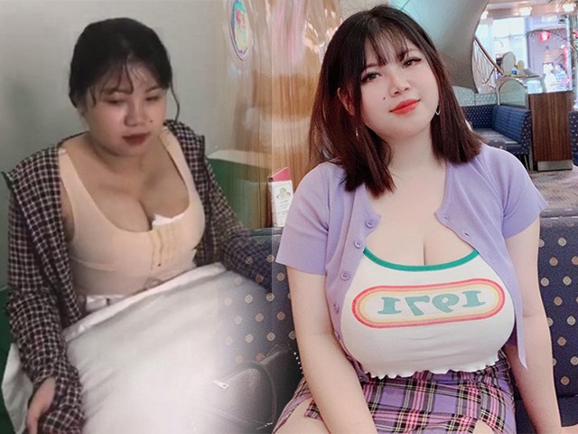 Hot girl Hải Dương đã hút mỡ nhưng số đo vòng một vẫn vượt 1 mét