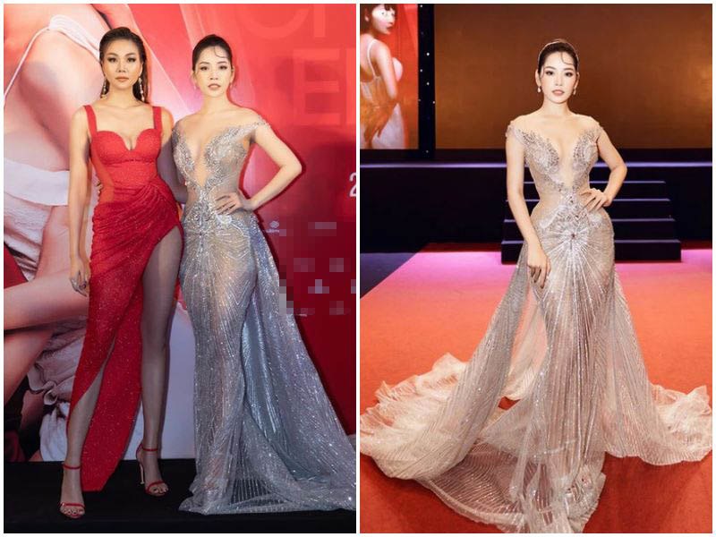 Diện trang phục quét đất: loạt sao té sõng soài, Hoà Minzy vì amp;#34;chân ngắnamp;#34; mà xách tà mệt nghỉ - 4