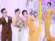 Thời trang - Dự đám cưới Thuý An, Đỗ Mỹ Linh diện nguyên chiếc đầm chiếm sóng, chính chủ lên tiếng giải thích