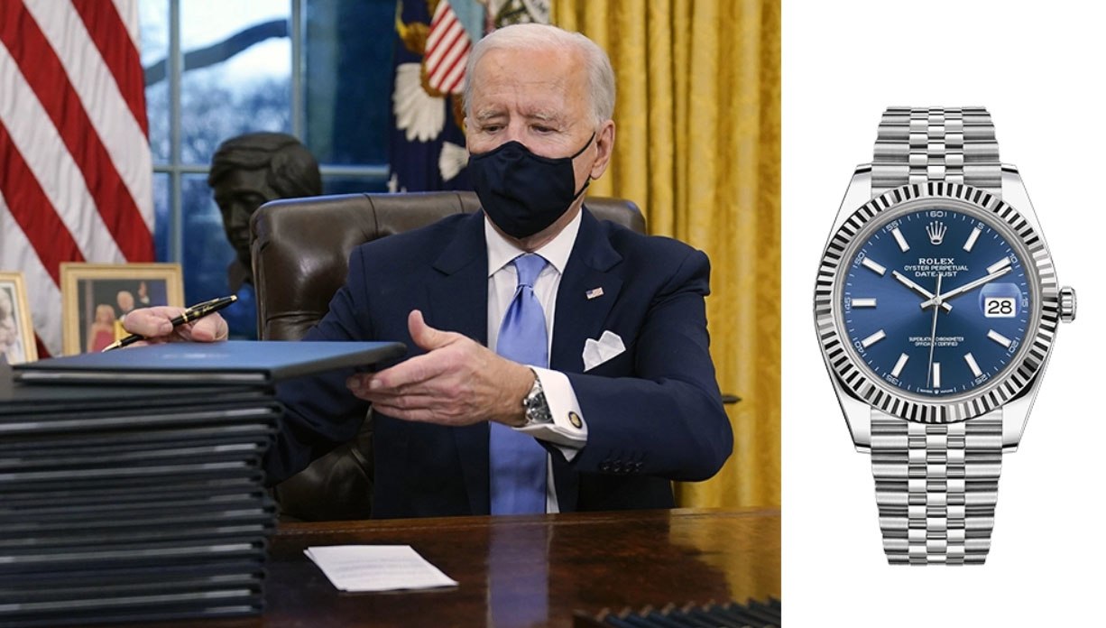 78 tuổi nhậm chức tổng thống Mỹ, Joe Biden chứng minh quyền lực chỉ qua chiếc đồng hồ đeo tay - 3