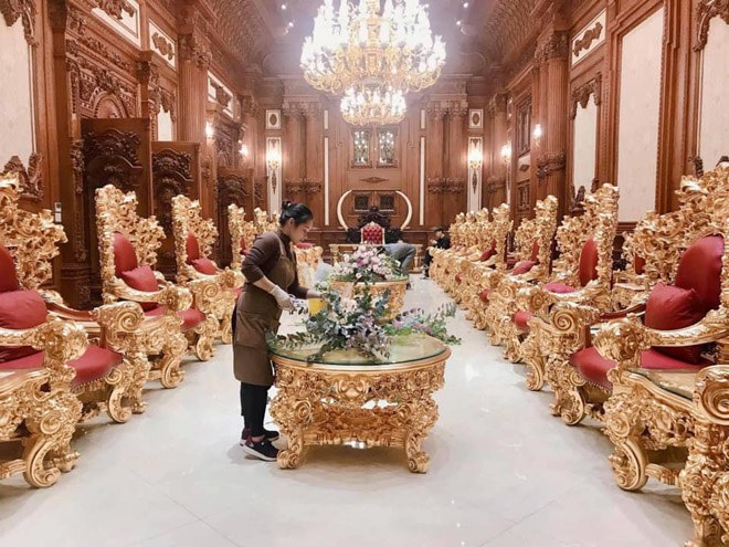 Đám cưới gây choáng ngợp ở Ninh Bình: Lâu đài nguy nga, danh tính chú rể không phải dạng vừa - 5