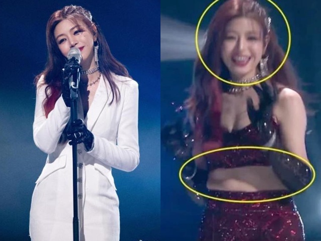 Tiểu Long Nữ Trần Nghiên Hy bị chụp ảnh lộ nhan sắc thật, bụng ngấn mỡ