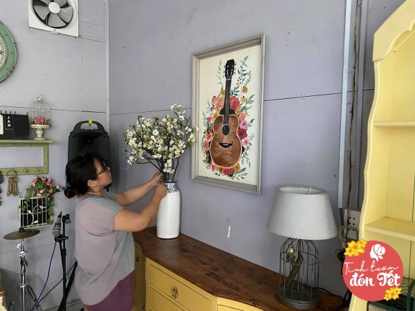 Mẹ Sài Gòn dọn nhà cấp 4 thành không gian ngập sắc màu đón Tết Nguyên đán - 20