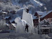 Clip Eva - Ấn tượng với những tác phẩm điêu khắc từ tuyết