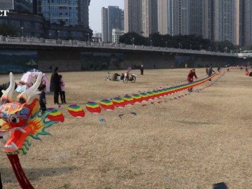                               Clip: Ngỡ ngàng chiếc diều vừa dài, vừa to, tưởng không bay mà bay không tưởng