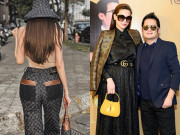 Bà bầu - Sau sinh đôi, Hà Hồ khoe dáng đằng sau thon gọn, lúc quay lại bụng vẫn còn to