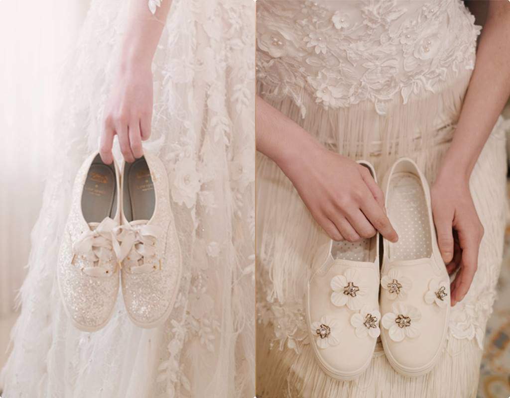 Từ món thời trang bị chê không hợp giày sneakers giờ là bá chủ tại lễ cưới hỏi - 15